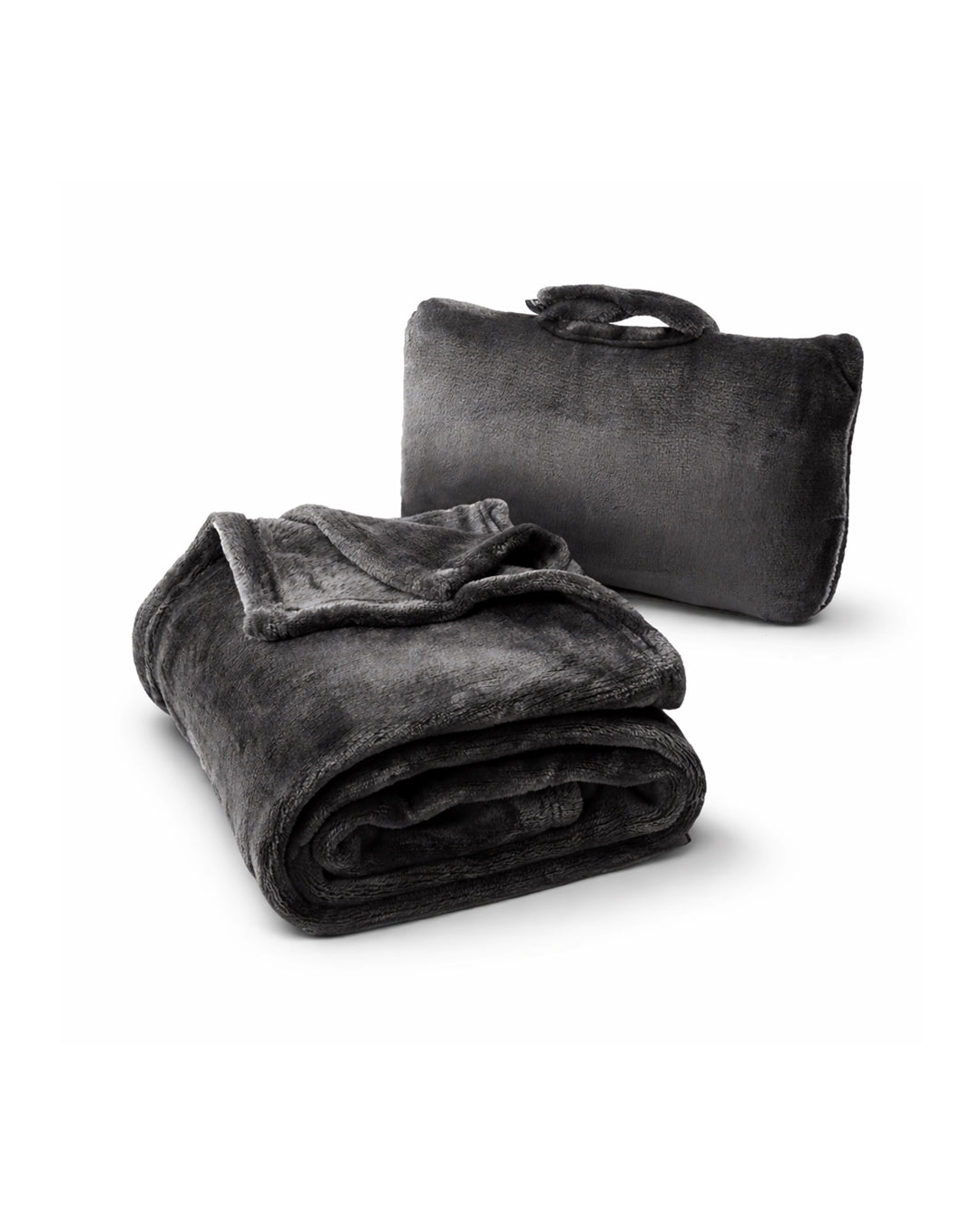Fold 'n Go™️ Blanket - On The Go foldable travel blanket - Charcoal Grey