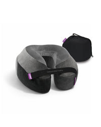 Evolution Earth Deluxe Neck Pillow - Wind (Grey/Black)