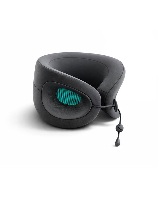 Evolution X Neck Pillow - Turquoise (Charcoal grey/Turquoise)